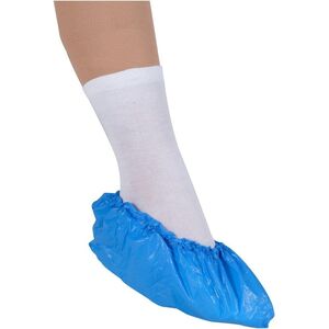 Καλύμματα παπουτσιών LDPE 75 micron 4414 μπλε XL