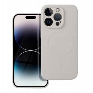 Θήκη σιλικόνης MAG COVER συμβατή με MagSafe για SAMSUNG A56 τιτάνιο γκρι