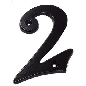 NUMBER 2 GB-2531_2 105X65MM BLACK