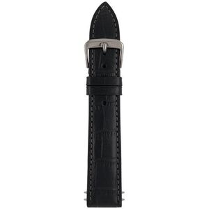 Pasek skórzany Zeppelin czarny 20 mm