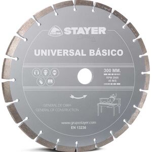 Stayer Tarcza diamentowa segmentowa do betonu Universal Basic 125x22,2mm (STA-D125UB)