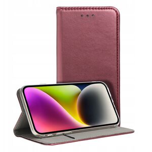 Kabura SMART MAGNETO do SAMSUNG M16 5G burgundowy
