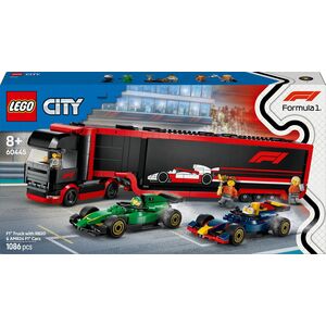 LEGO City Formula 1 F1® Ciężarówka z bolidami RB20 i AMR24 F1® 3 szt. (60445)