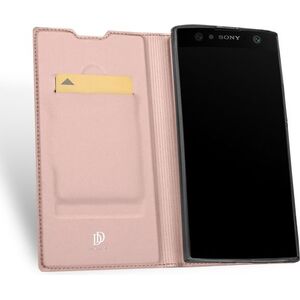 Dux Ducis Etui portfel Dux Ducis skin leather Sony XA2 Ultra jasny róż