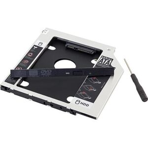 Kieszeń Aptel CD/DVD 9.5mm na dodatkowy dysk 2.5" SATA III (AK184B)