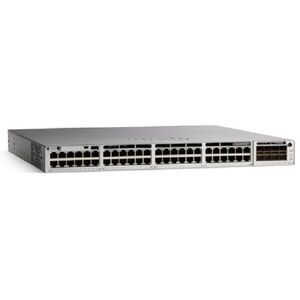 Cisco Catalyst 9300 - Network Essentials - Switch - L3 - managed - 36 x 2.5GBase-T (UPOE) + 12 x 100/1000/2.5G/5G/10G (UPOE) - an Rack montierbar - UPOE (490 W) - wiederhergestellt