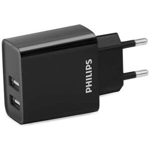 DLP2610 Charger 2xUSB Black