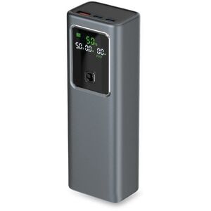 Powerbank SBS 20000mAh PD 100W z wyświetlaczem LCD - szary