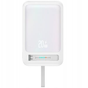 Powerbank USAMS XM Series CD219 10000mAh Magnetic Wireless biały