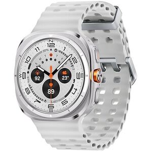 Samsung Galaxy Watch Ultra 3,81 cm (1.5") AMOLED 47 mm Cyfrowy 480 x 480 px Ekran dotykowy 4G Tytan, Biały Wi-Fi GPS