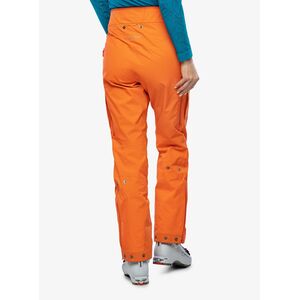 Γυναικείο παντελόνι σκι Norrona Lyngen Gore-Tex Pro Pants - πορτοκαλί συναγερμός μέγεθος: s