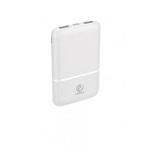 Powerbank P5 (5 000mAh 10W), moc wyjciowa 10W zapewnia szybkie i stabilne ładowanie kompatybilnych urzšdzeń, jednoczesne ładowanie 3 urzšdzeń