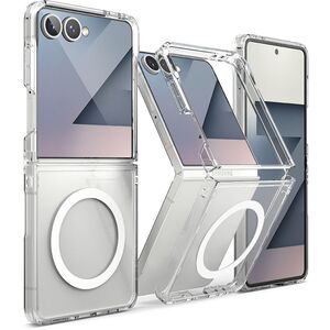 Etui do Galaxy Z Flip 7 Magsafe Ringke Fusion, przezroczyste
