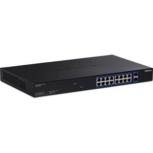 Trendnet 18-PORT MULTI-GIG WEB SMART - Switch Zarządzany 2.5G Ethernet (100/1000/2500) 1U Czarny
