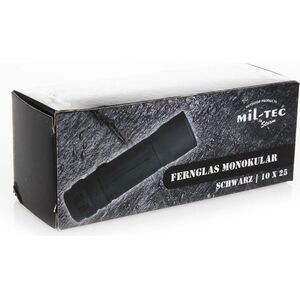 Luneta Mil-Tec Monokular 10x25 Mil-Tec Black roz. uniw (15705002)