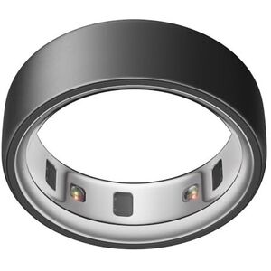 Oura Ring 4 Έξυπνο Δαχτυλίδι, Stealth, Μέγεθος 9
