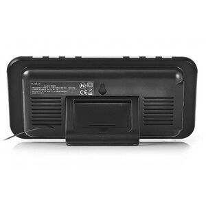 Nedis Radiobudzik Clar004Bk Czarny