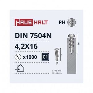 ΒΙΔΑ ΑΥΤΟΚΟΧΛΙΩΤΗ DIN7504N 4.2X16 (1000)
