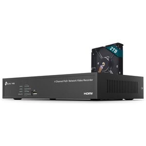 Omada VIGI NVR1004H-4P-2TB VIGI 4 Channel PoE Video Recorder
