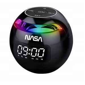 Głośnik Bluetooth 5.0 Nasa Sp200 2x Alarm Budzik + Lampa Lampka Rgb Led / Nasa Sp200