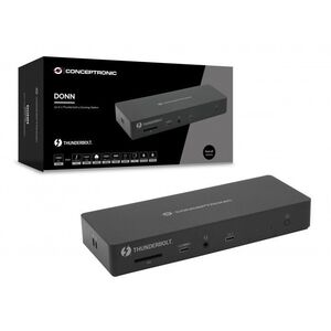 Conceptronic DONN30B 13-in-1 Thunderbolt 4 Docking