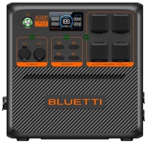 BLUETTI Portable Power Station AC240P-Black-EU Premium 240 S - 1843Wh