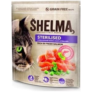 SHELMA Sterilised. Z łososiem 750g  [100|27]