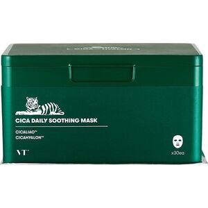 Vt cosmetics VT Cosmetics Cica Daily Soothing Maski kojące do codziennego użytku - 30 sztuk