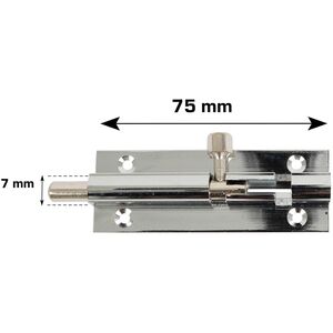 Home It Home>it® Βίδα με βίδες Ø7 x 75 mm γαλβανισμένη