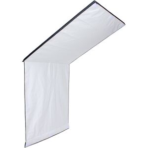 Aurora Σημαία στούντιο Floppy Flag 122x122cm Μαύρο/Λευκό