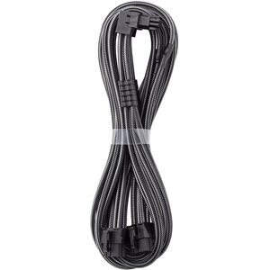 CableMod C-Series Pro Anschlusskabel - Variante A, 90, 16-Pin zu 2x 8-Pin PCIe, carbon