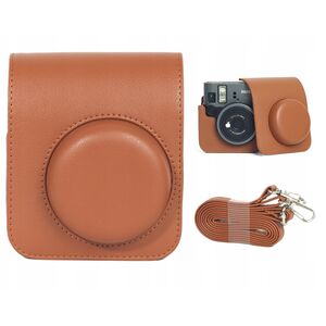 Futerał Etui Pokrowiec Case Na Aparat Do Aparatu Fujifilm Instax Mini 41 / Brązowy