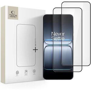 SZKŁO HARTOWANE TECH-PROTECT GLASS FIT+ 2-PACK ONEPLUS NORD 5 BLACK