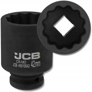 JCB Βαθύ κρουστικό καρυδάκι 3/4" 42mm (12-γωνιακό)