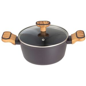 GARNEK MULTICLAD 20cm Z POKRYWĄ BERGNER BG-56036 CHARCOAL