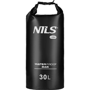 NC17103 KARIMATA SKŁADANA TURYSTYCZNA Z PODBICIEM ALUMINIOWYM + XPE 195 CM CZARNA NILS CAMP