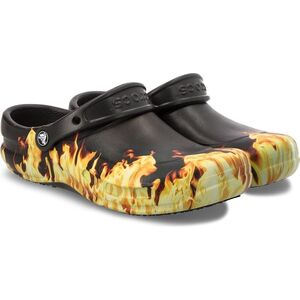 Crocs Klapki męskie Bistro Graphic Clog czarne r. 46/47