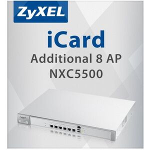 ZYXEL licence NXC5500/NWA5000 E-ICARD 8 AP NXC5500 LICENSE for Unified/Unified PRO and NWA5000 Series AP