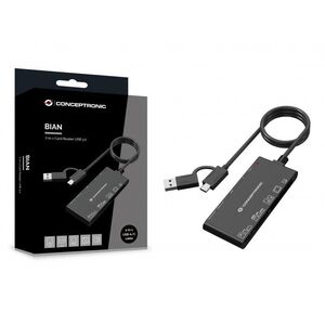 Conceptronic BIAN10B 7-in-1 Card Reader USB 3.0
