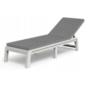 Keter Saulosanas kresls Mallorca ar spilvenu balts 8711245160344