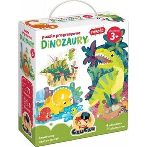 Czuczu Puzzle progresywne - Dinozaury