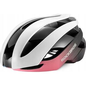 RockBros Kask rowerowy uniwersalny regulowany rozmiar L niebiesko-różowy ROCKBROS