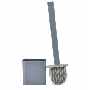 EDA SILICONE GREY Szczotka WC szara 10x4x36cm TPR