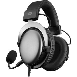 HP DHE-8005N, s�uchawki z mikrofonem, przewodowa, czarna, 2.0, pod�wietlona, 3.5 mm jack + USB