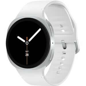 Samsung Galaxy Watch 8 3,81 cm (1.5") AMOLED 44 mm Cyfrowy 480 x 480 px Ekran dotykowy Srebrny Wi-Fi GPS
