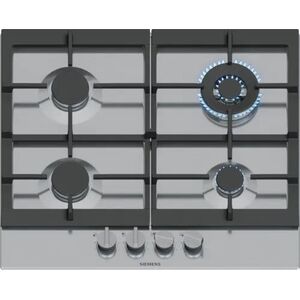 Siemens EC6A5HI90 płyta kuchenna Czarny, Stal nierdzewna Wbudowany 60 cm Gaz 4 stref(y)