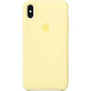 Apple Silikonowe etui do iPhonea XS Max - łagodny żółty -MUJR2ZM/A