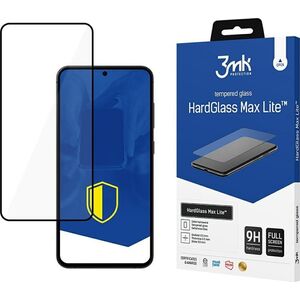 Szkło hartowane 3MK HardGlass Max Lite  Black do Samsung Galaxy S25+ czarny/black