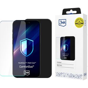 3MK ComfortDuo Matt Black Kit for Samsung Galaxy S25 black/black