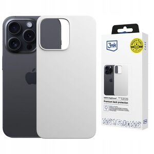 Etui 3MK Hardy MagSilicone do Apple      iPhone 13 Pro srebrny